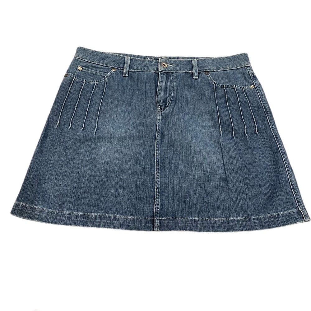 Noir Size 8 Blue Jean Skirt